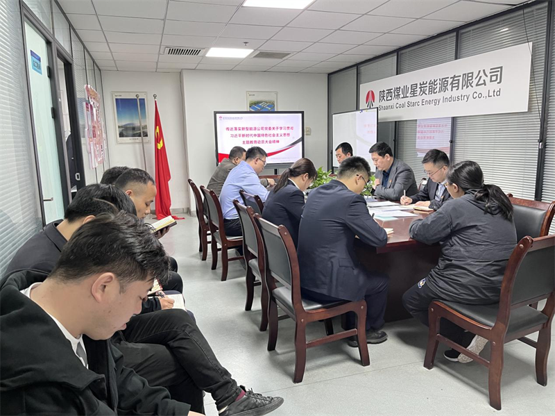 (三)公司所属各单位迅速传达学习新型能源公司主题教育动员会精神